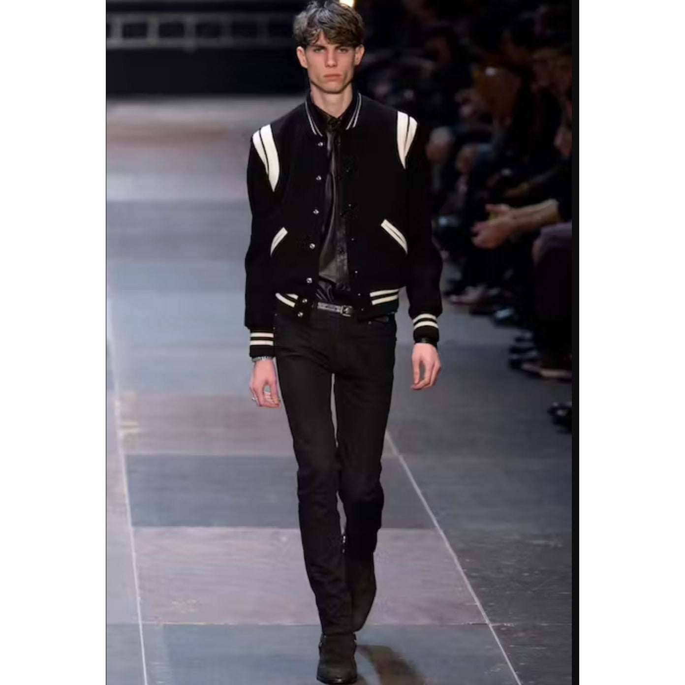 Original FW 2013 Teddy Bomber Jacket by Hedi Slimane
