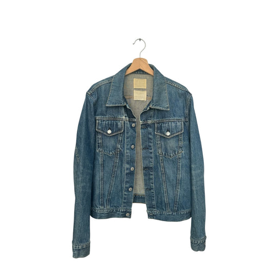 1990s Vintage Blue Denim Jacket Men’s