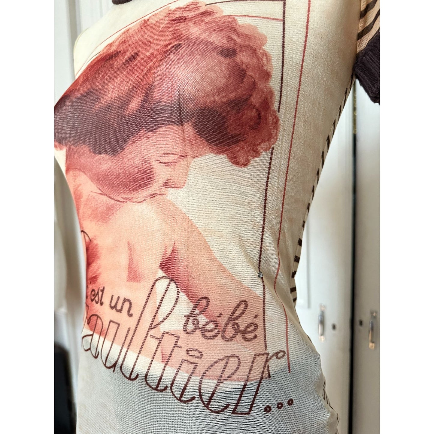 Vintage Bébé Gaultier Mesh Top 