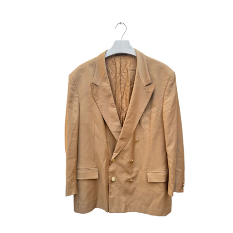 Beige Wool Blazer Jacket