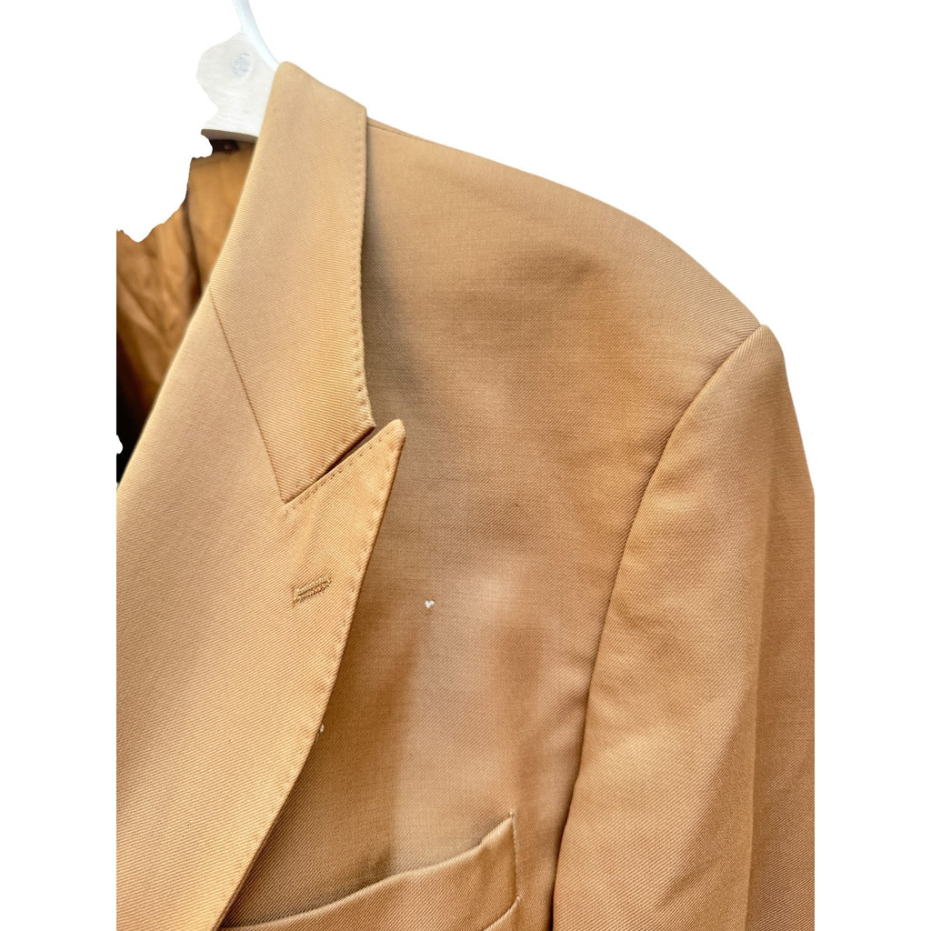 Beige Wool Blazer Jacket