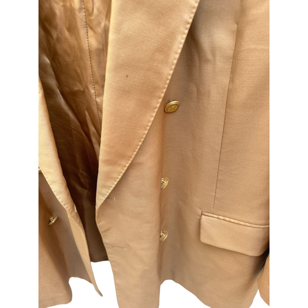 Beige Wool Blazer Jacket