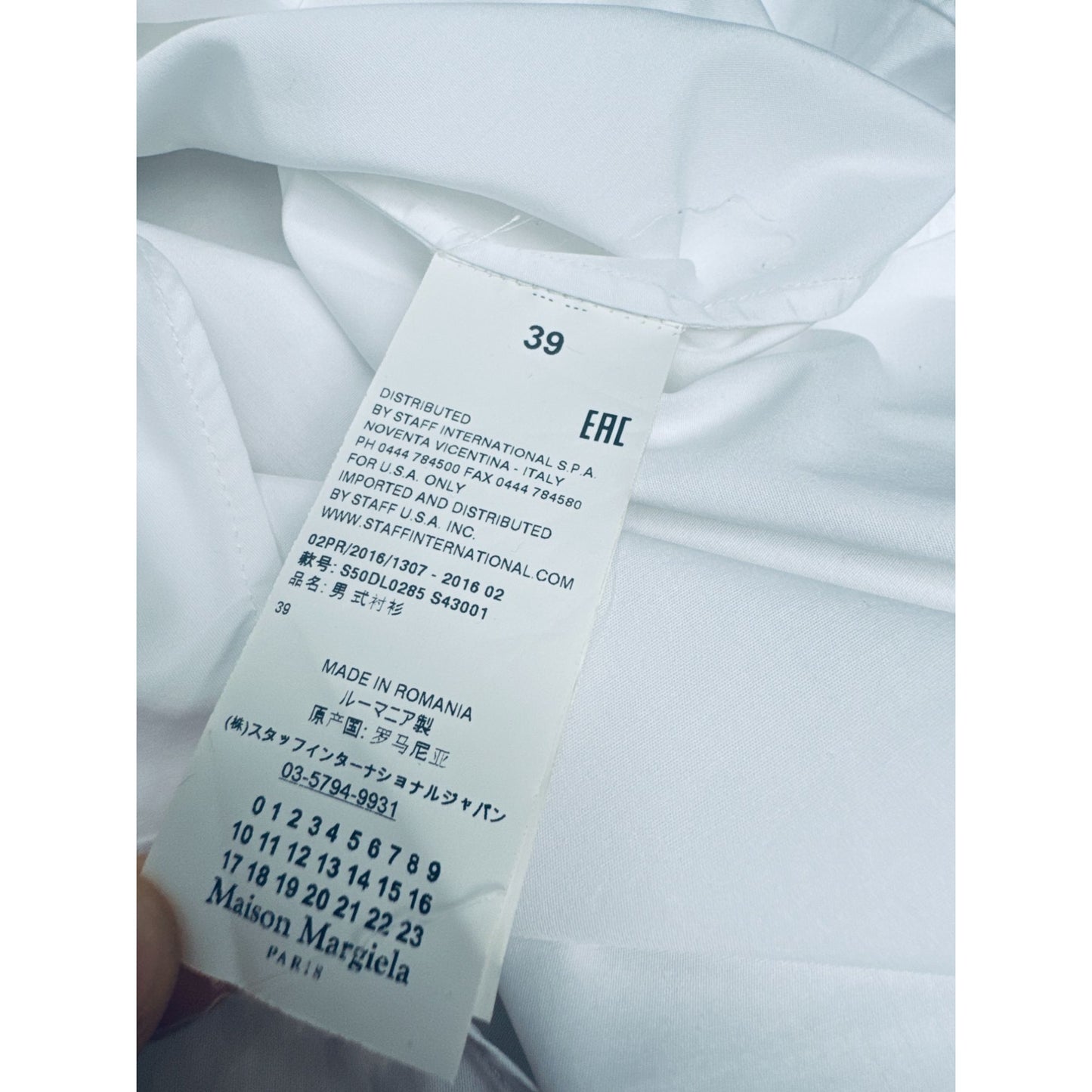 Iconic 4 Stitches Perfect White Shirt