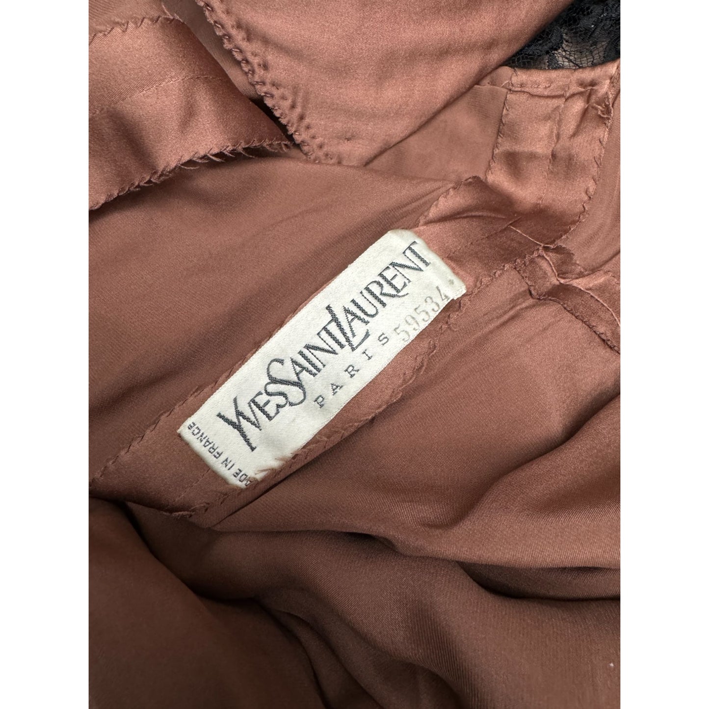 1980s Haute Couture Black Sequined Dress