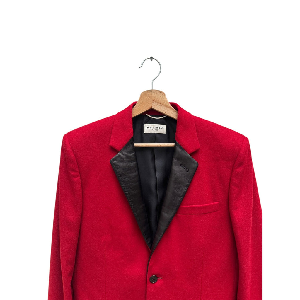 FW 2013 Red Wool Blazer Jacket