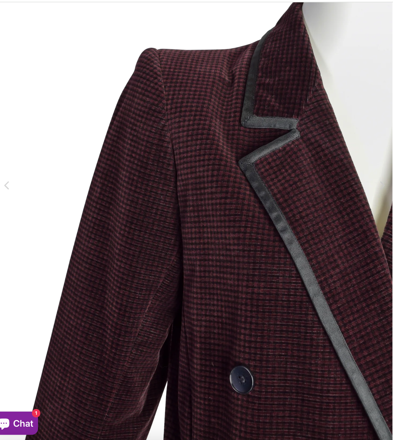 1970s Brown Corduroy Tuxedo-Trimmed Suit