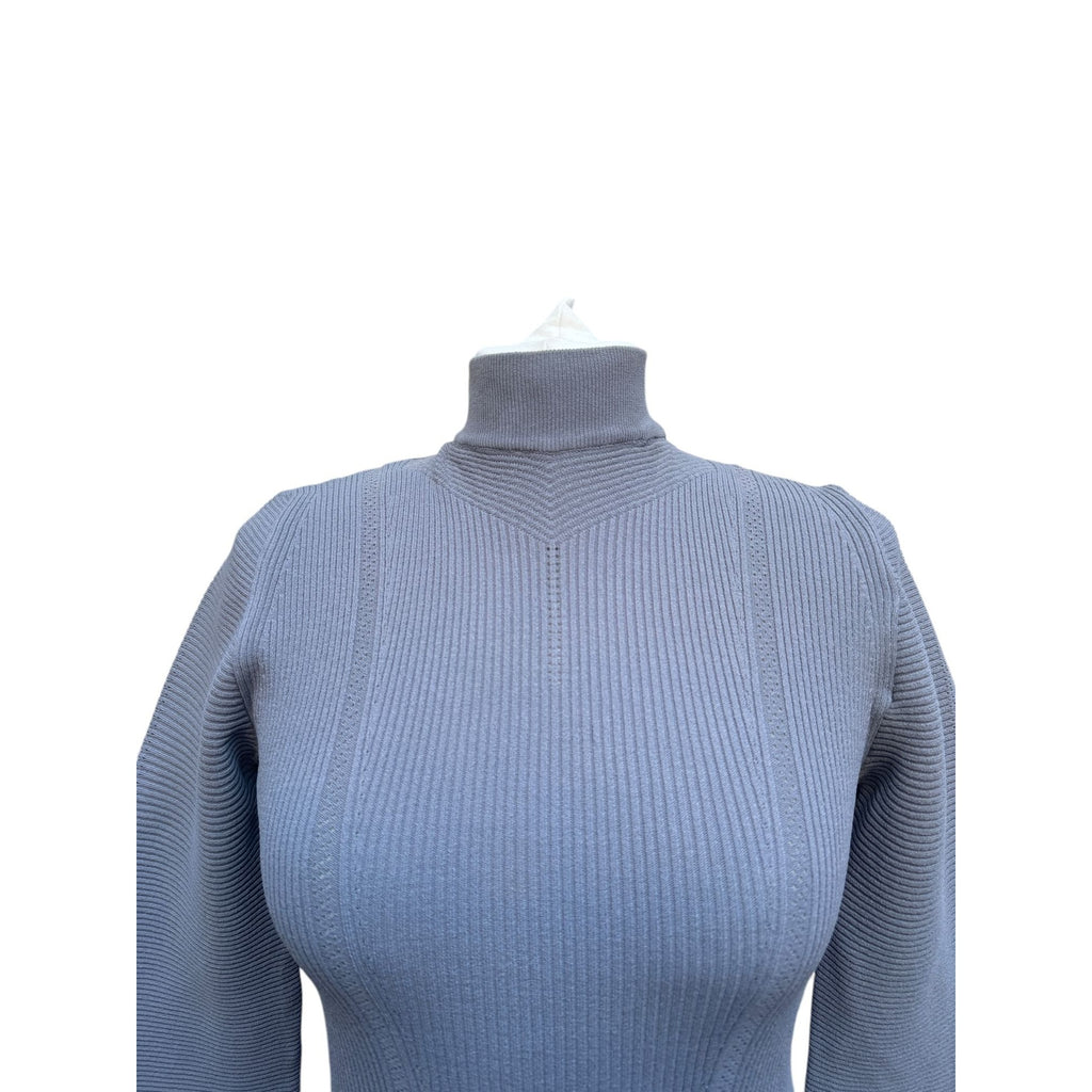 Vintage grey wool rollneck