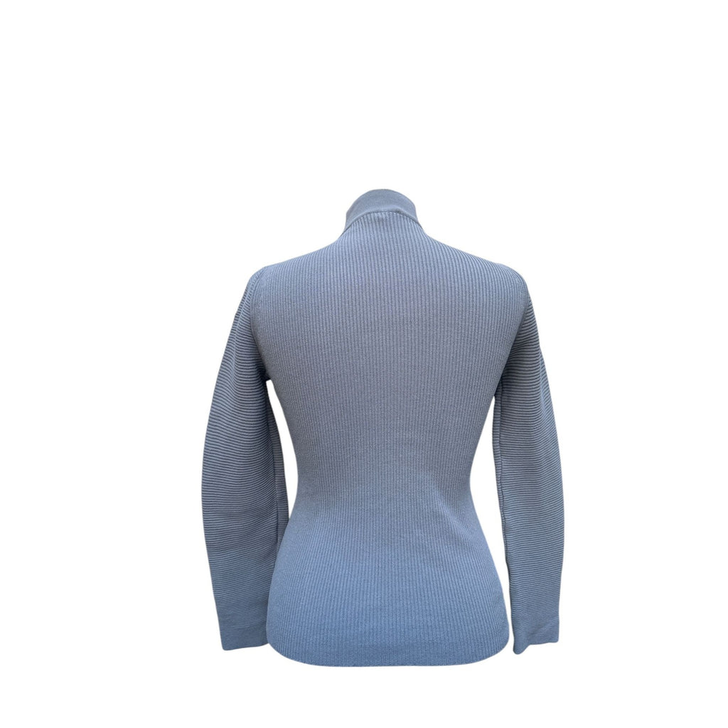 Vintage grey wool rollneck