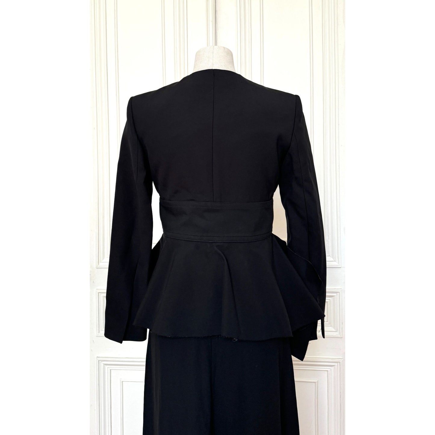 Phoebe Philo SS 2012 Black Viscose Silk Insane Jacket