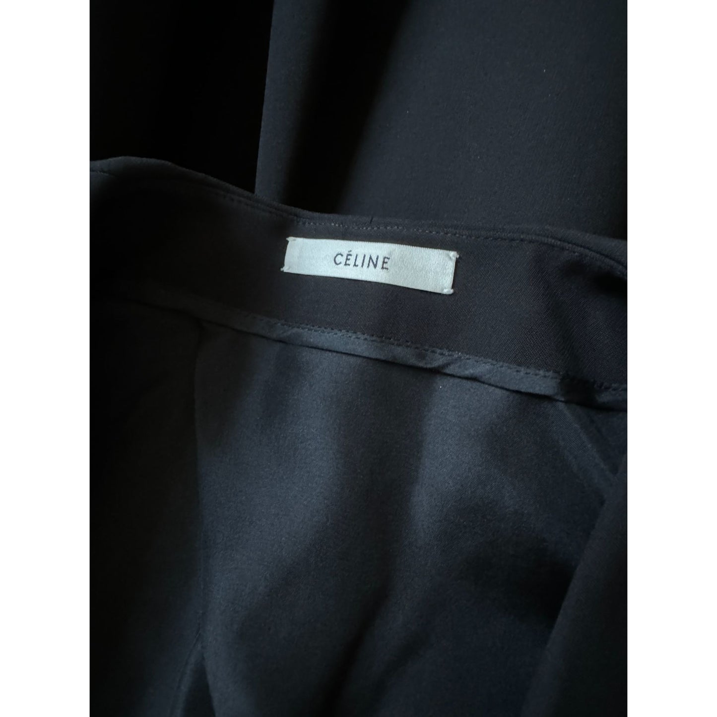 Phoebe Philo SS 2012 Black Viscose Silk Insane Jacket