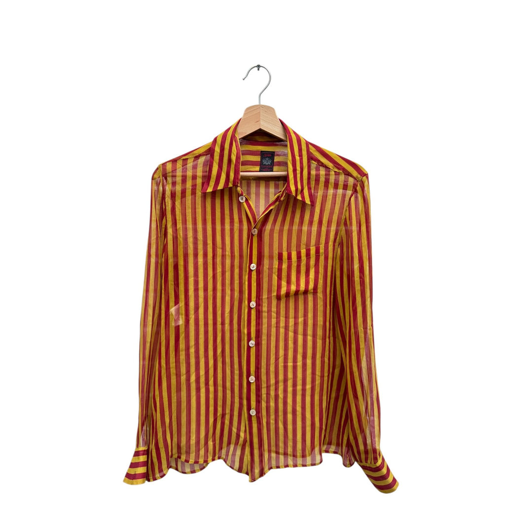 Vintage Striped Red Yellow Shirt