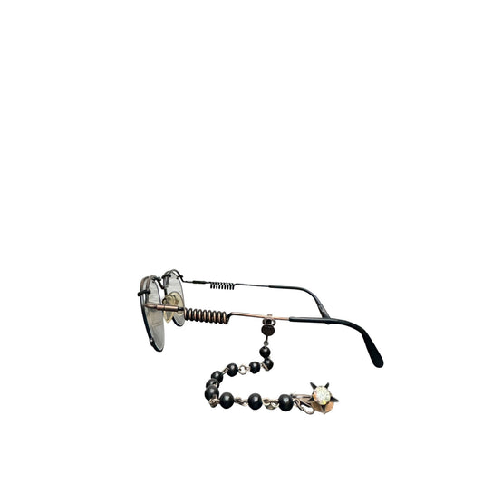 1990s Vintage Steampunk Glasses + Piercing  