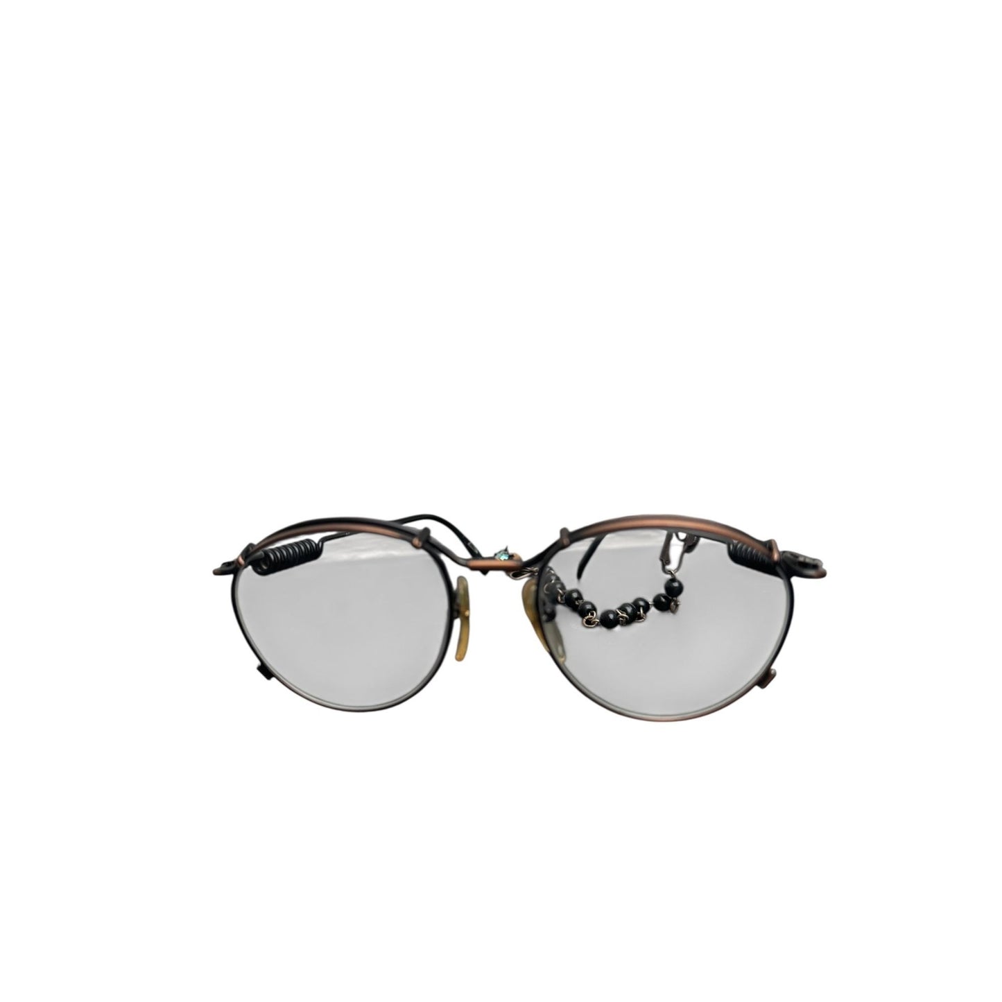 1990s Vintage Steampunk Glasses + Piercing  