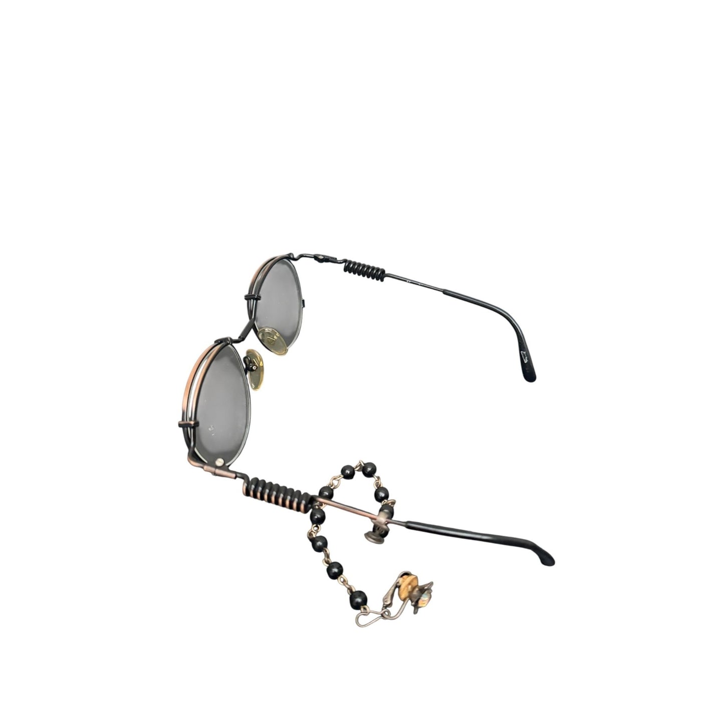 1990s Vintage Steampunk Glasses + Piercing  