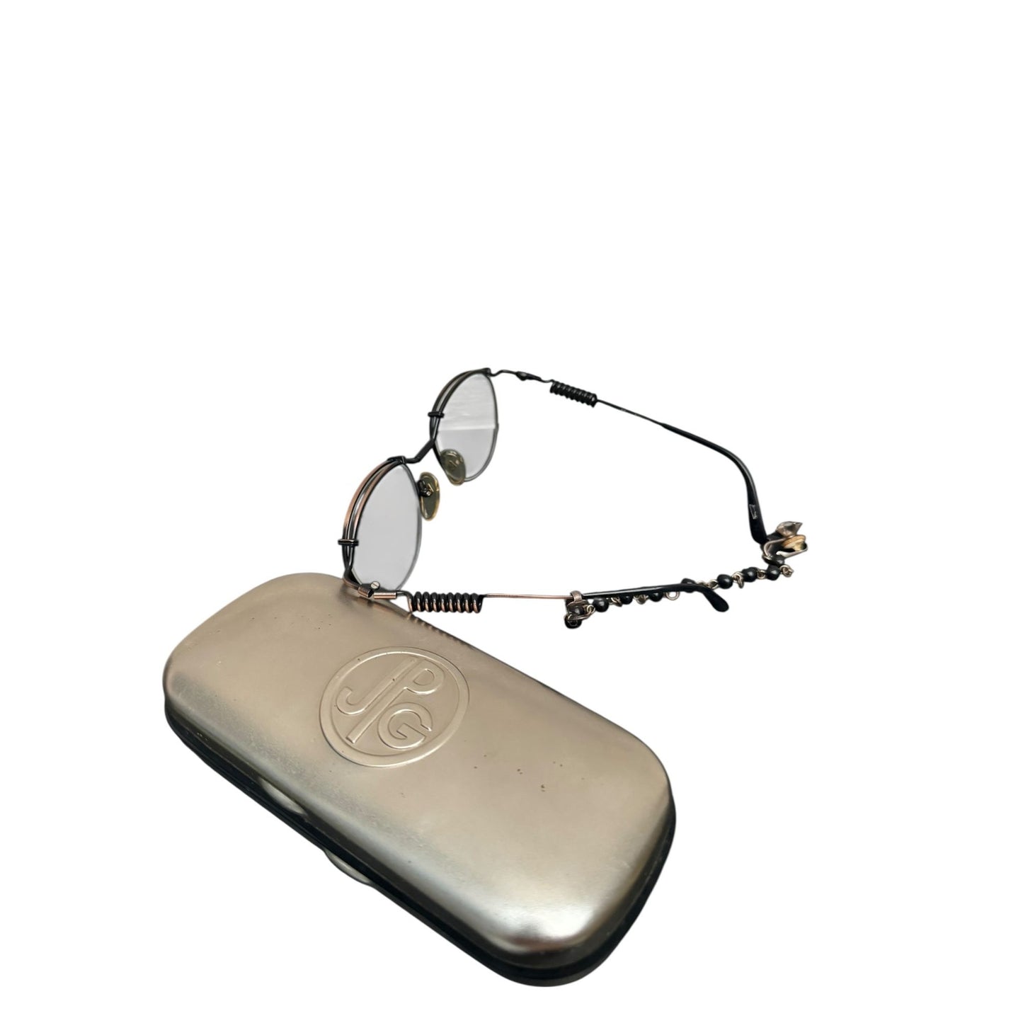 1990s Vintage Steampunk Glasses + Piercing  
