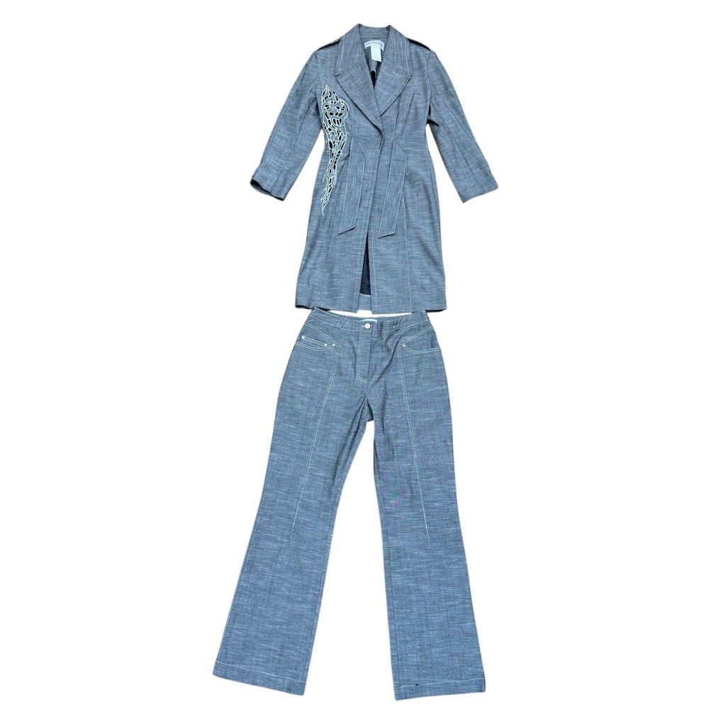 Vintage Grey Denim Twin Set