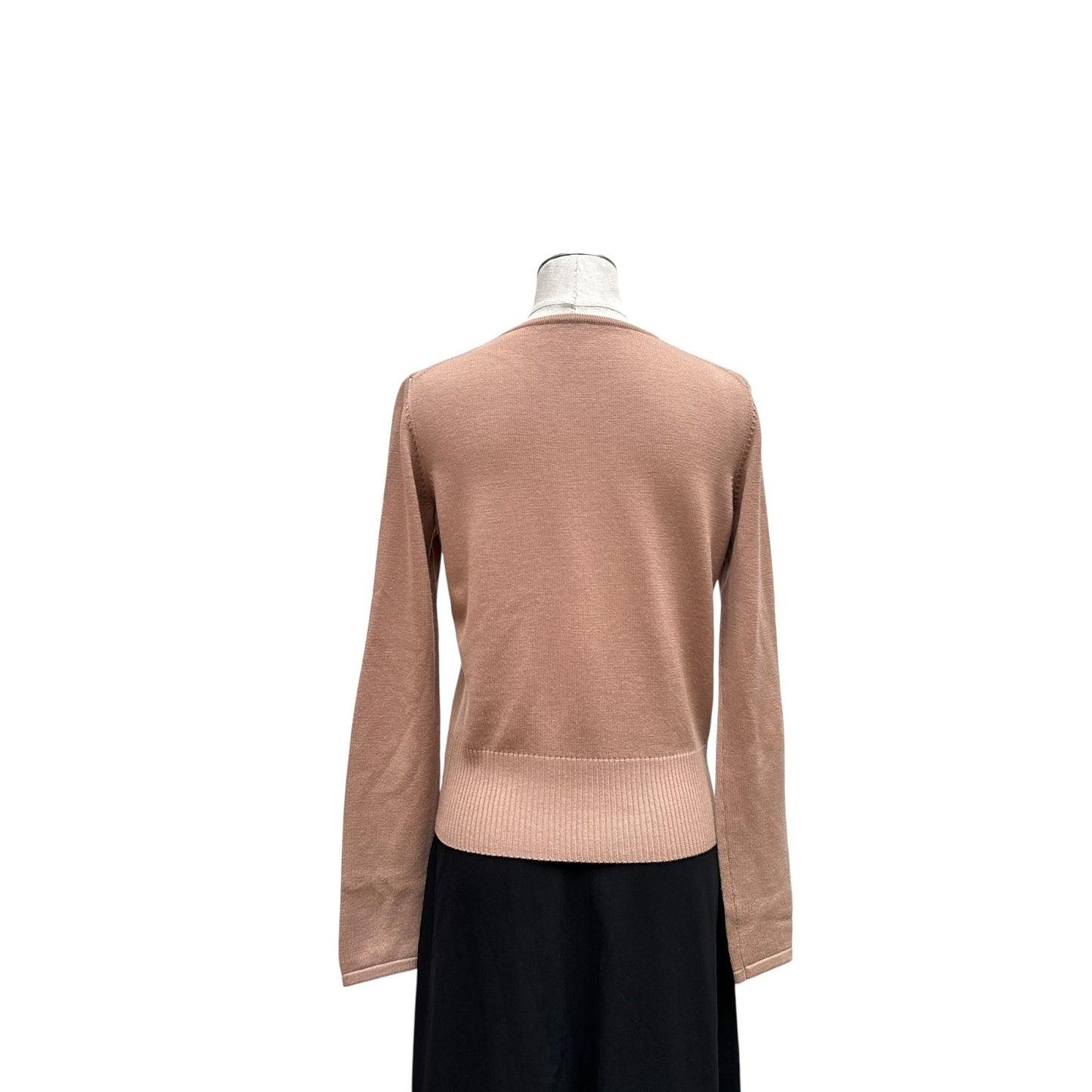 Brown Virgin Wool Cardigan 