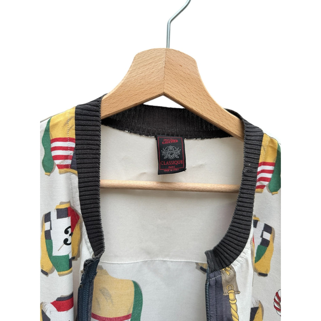 1990s Vintage Printed Rugby printed shirt