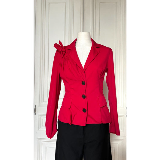 Red Blazer Jacket