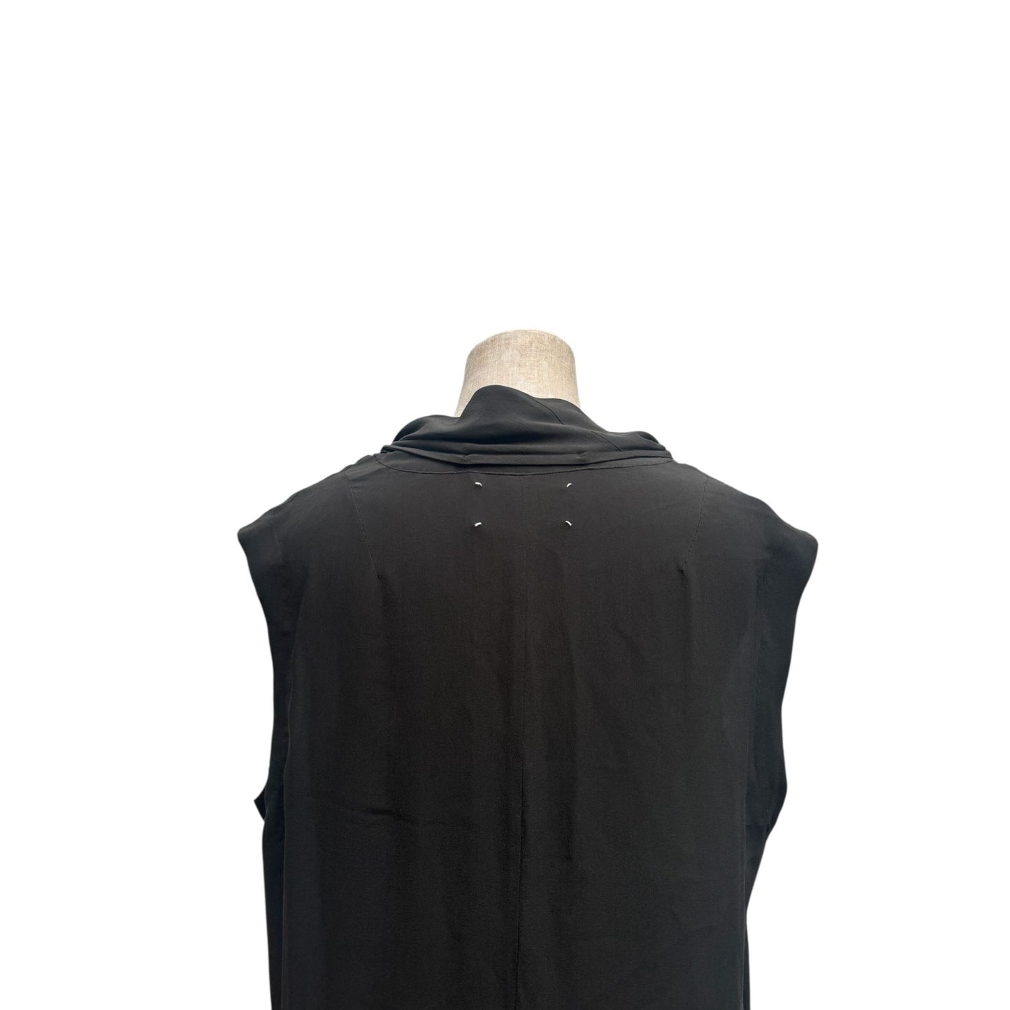 Spring Summer 2000 Silk Dress with Built-in Scarf