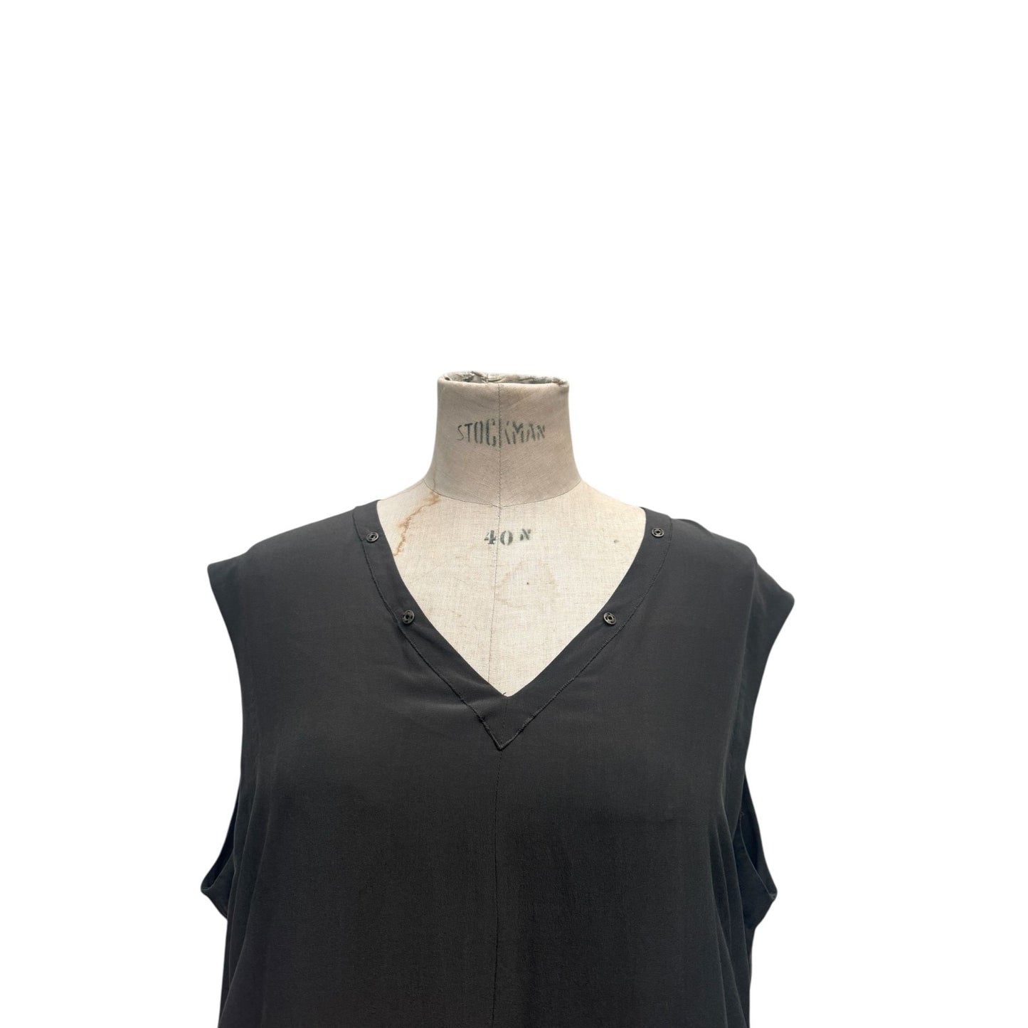 Spring Summer 2000 Silk Dress with Built-in Scarf