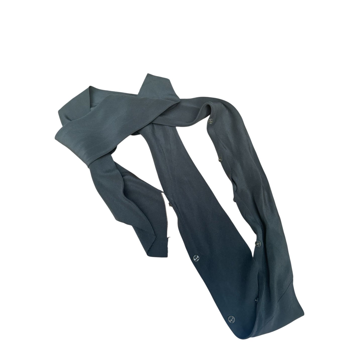 Spring Summer 2000 Silk Dress with Built-in Scarf