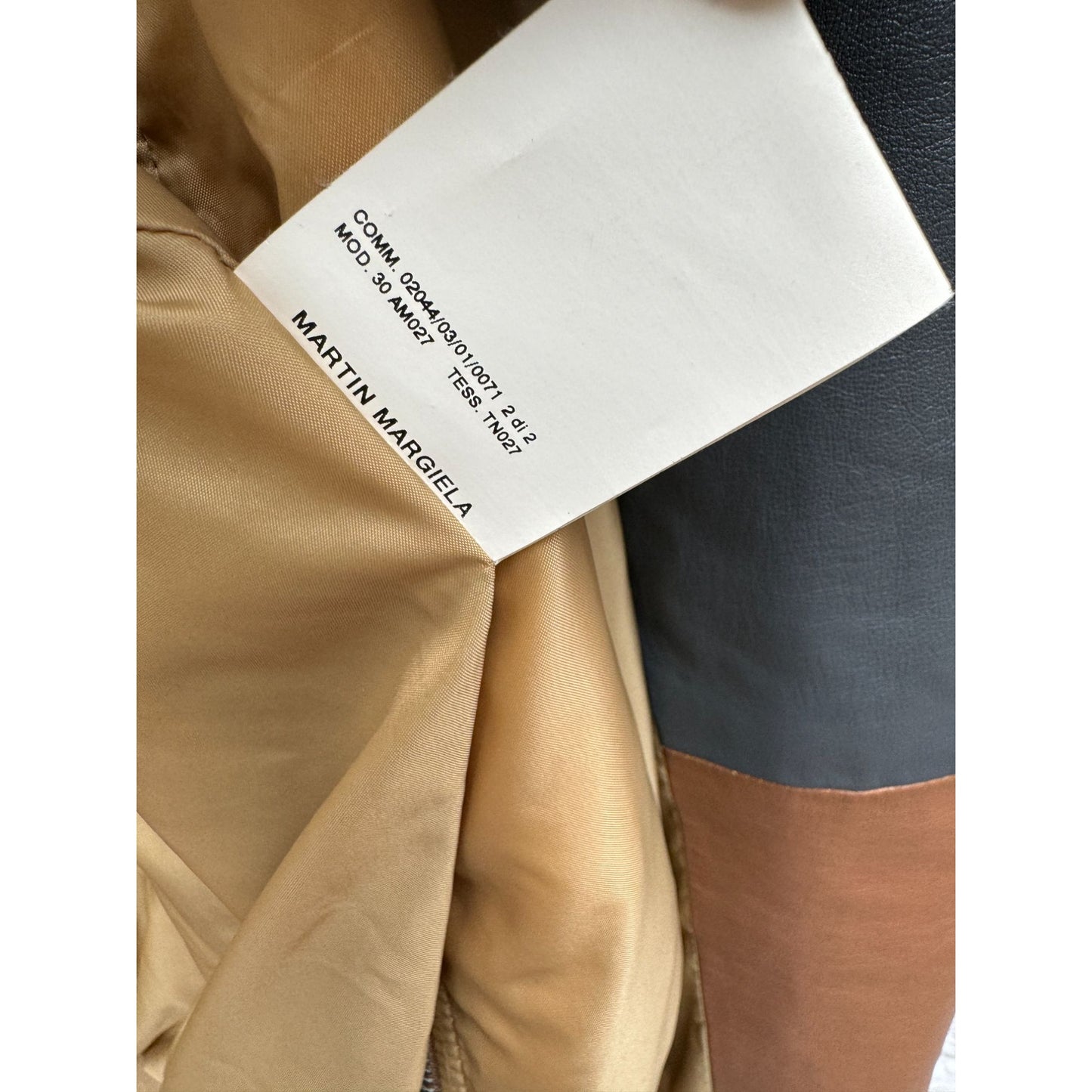 SS 2007 Patchwork Nylon & Leather Jacket