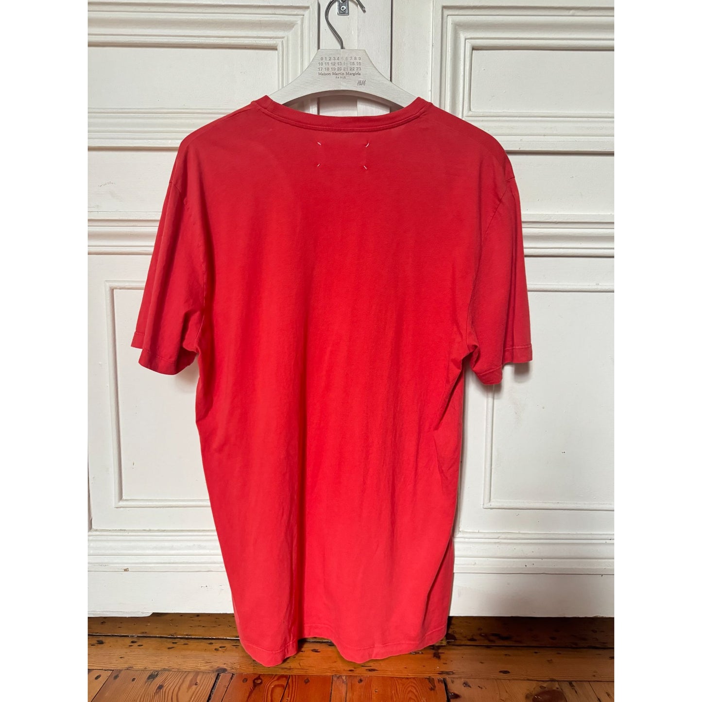 SS 2007 Red Onomatopoeia Graphic T-Shirt