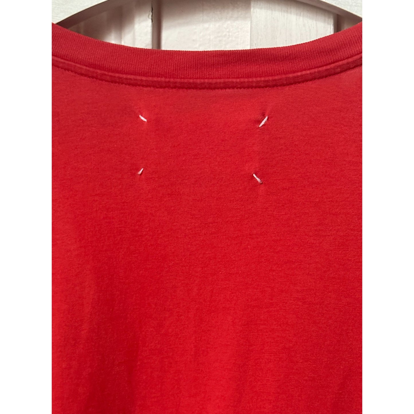 SS 2007 Red Onomatopoeia Graphic T-Shirt