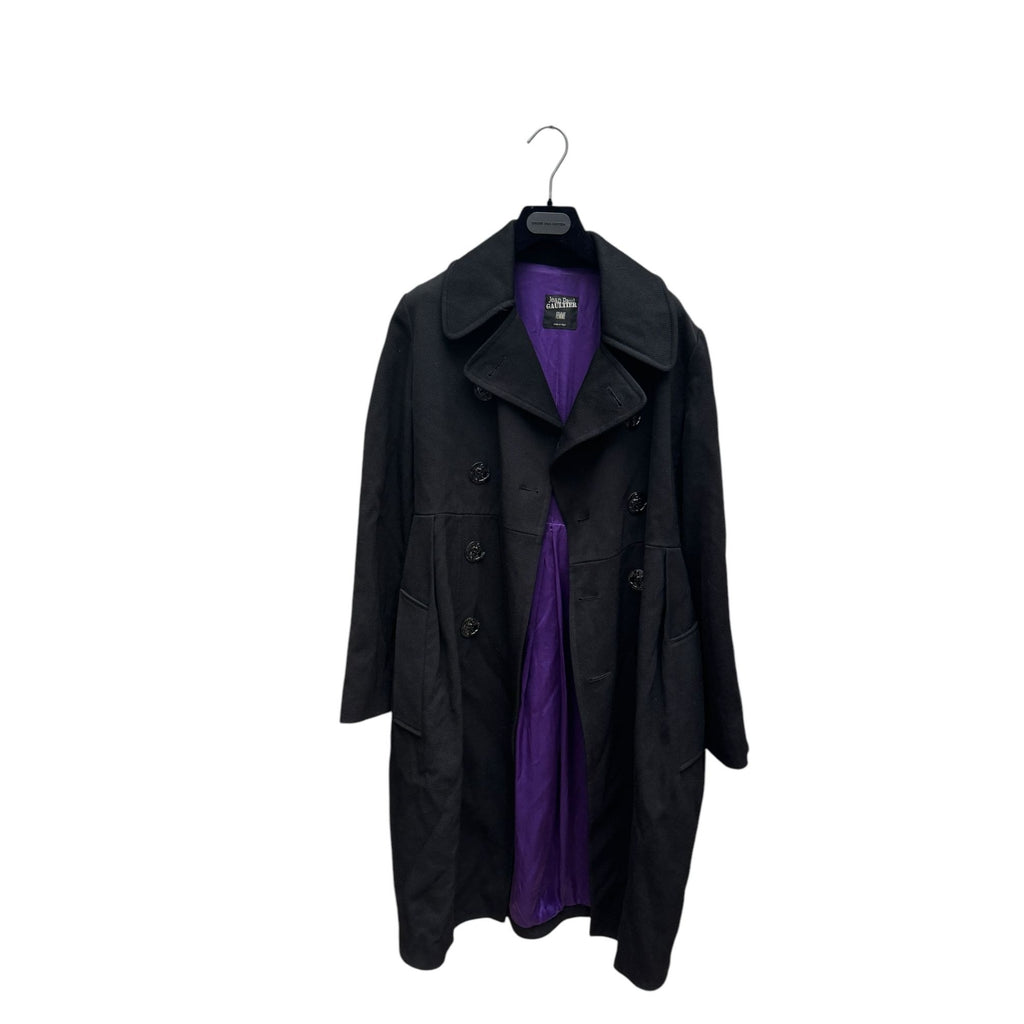 Vintage Black Wool Coat