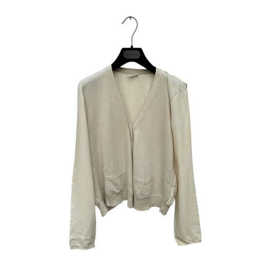 Phoebe Philo SS 2010 Beige Cashmere Cotton Cardigan