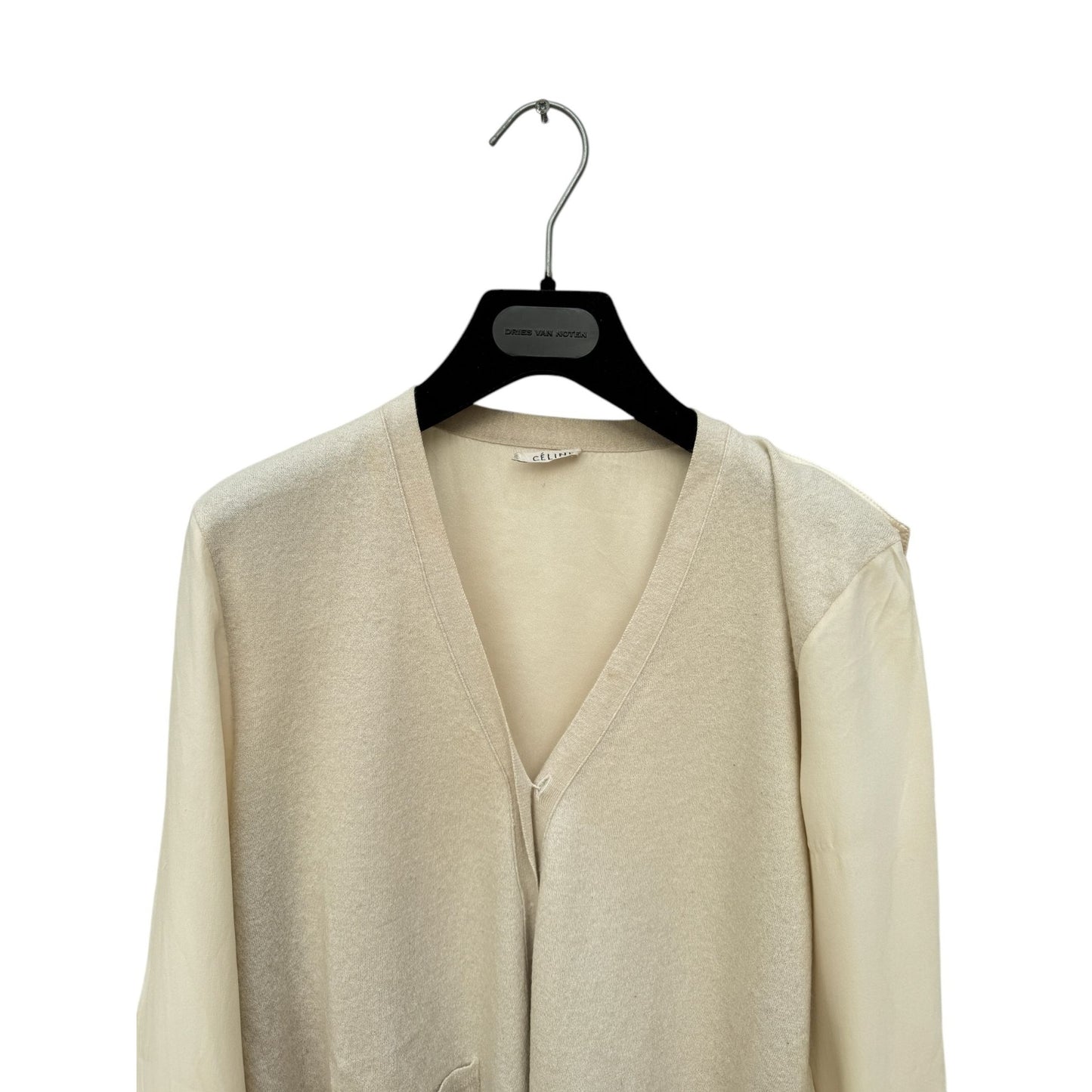Phoebe Philo SS 2010 Beige Cashmere Cotton Cardigan