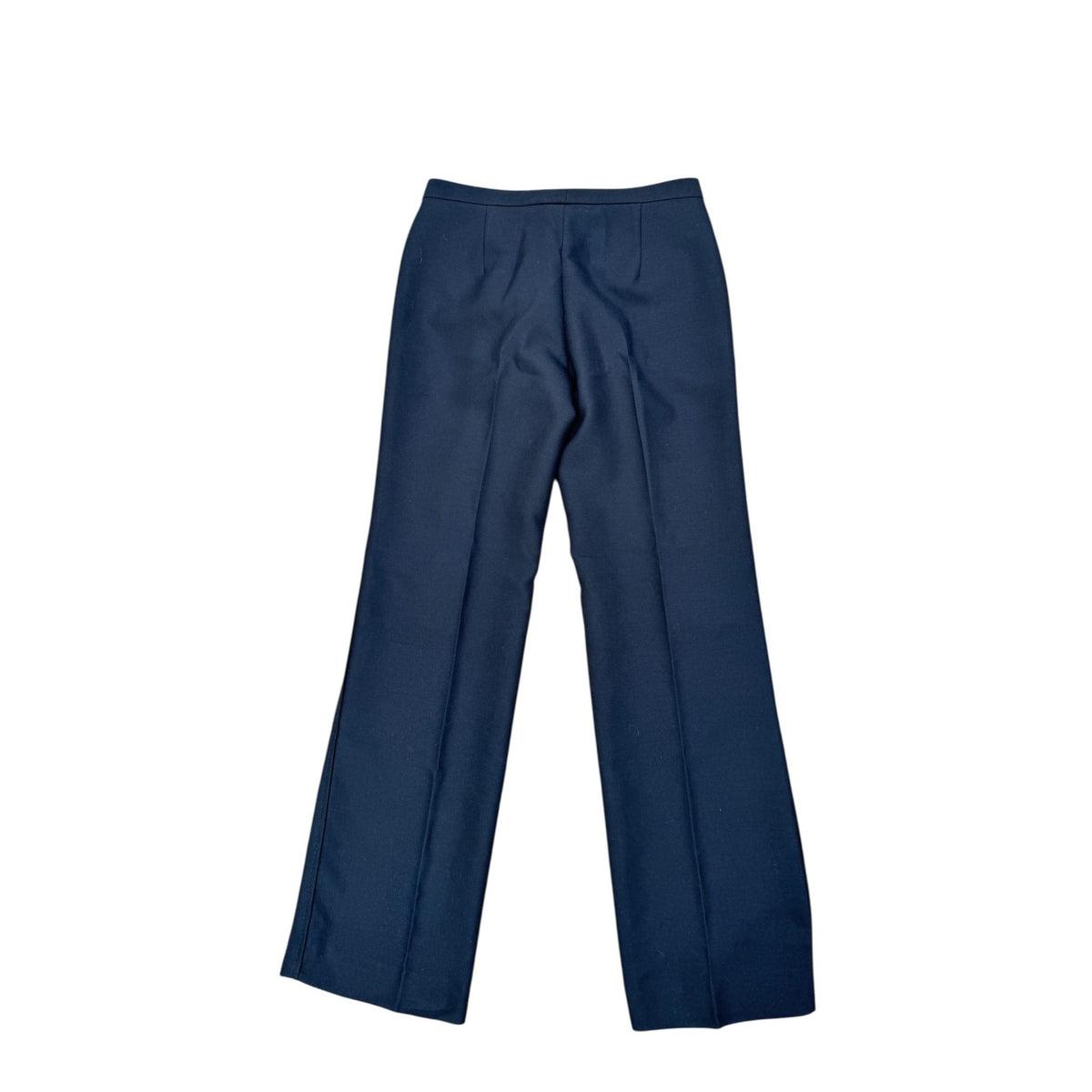 FW 1996 Navy High-Waisted Wool Blend Trousers