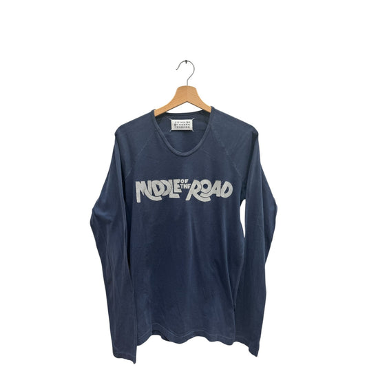 FW 2006 Navy “Middle of the Road” Long Sleeve Top 