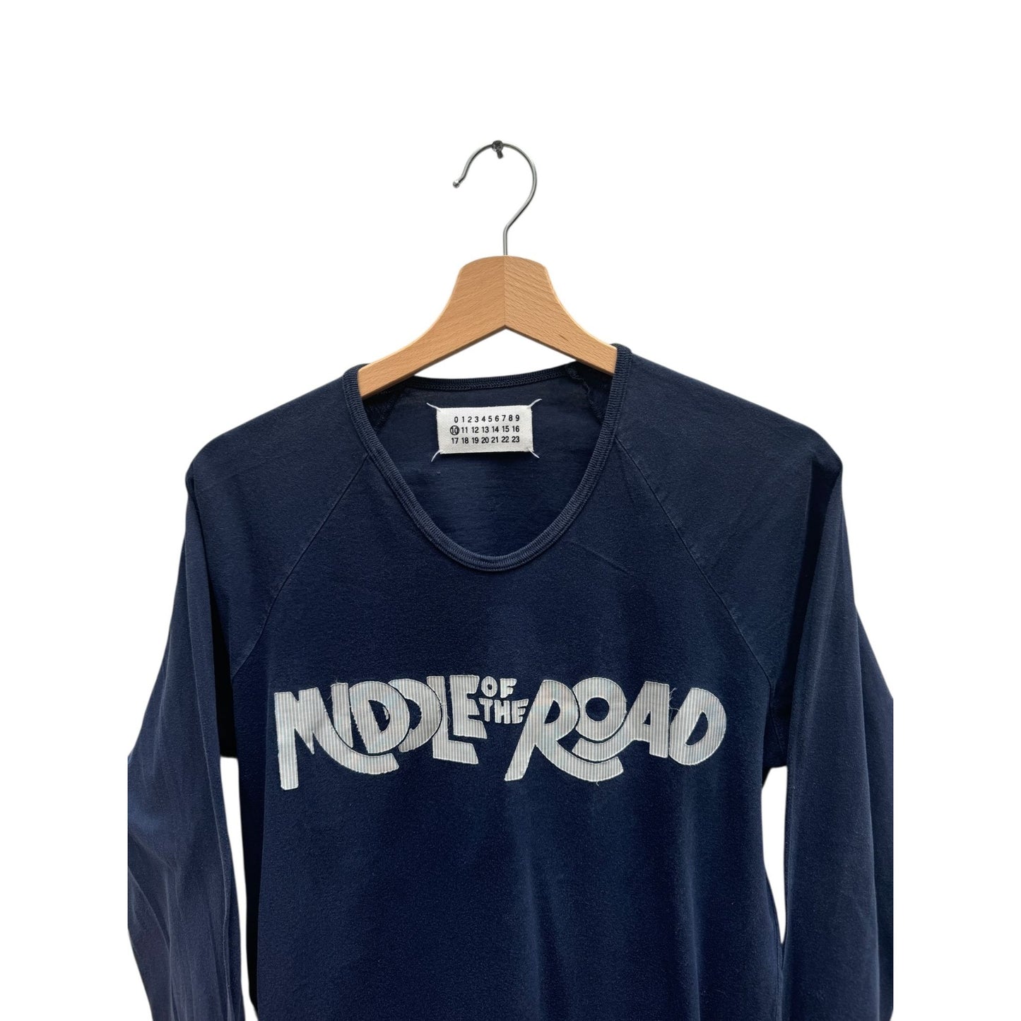 FW 2006 Navy “Middle of the Road” Long Sleeve Top 