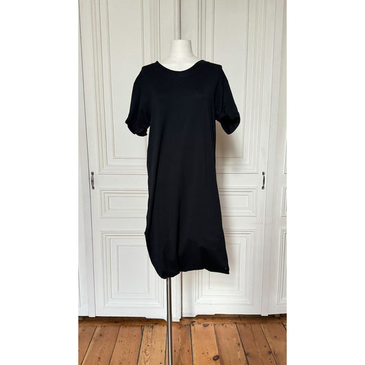 SS 2008 Black Jersey Cocoon Dress
