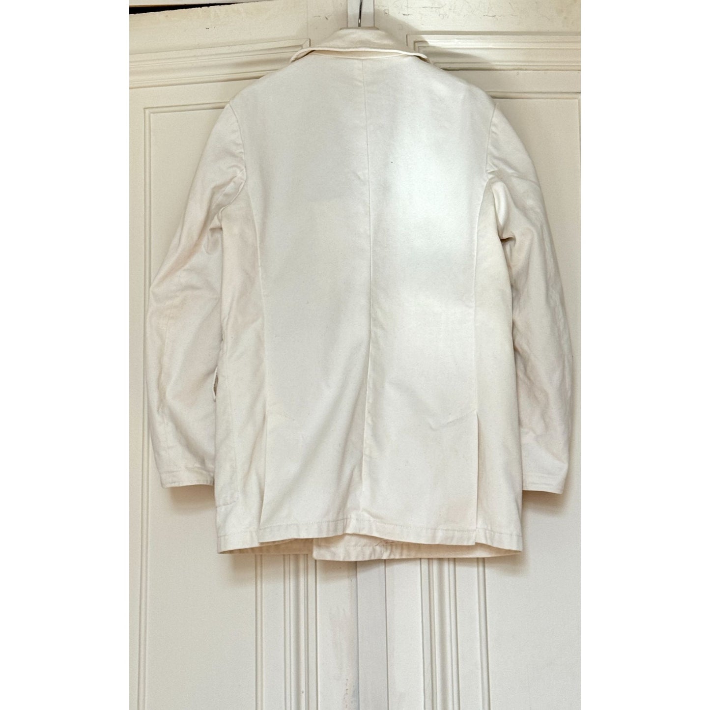 SS 2001 White Cotton Peacoat