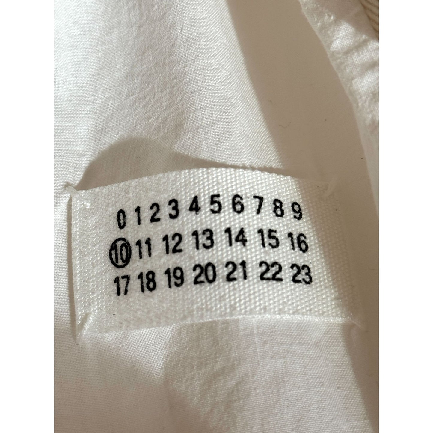 SS 2001 White Cotton Peacoat