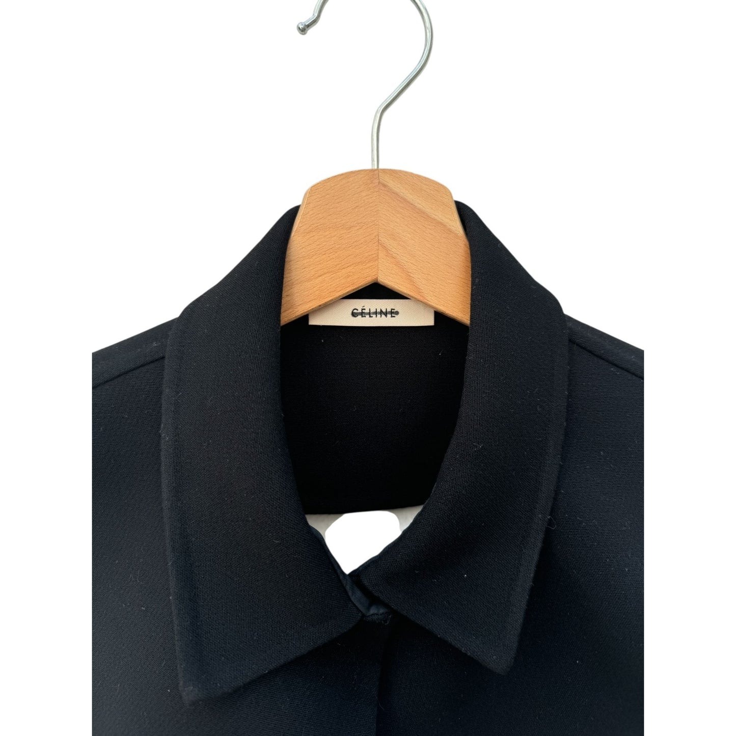 Phoebe Philo Black Detachable Collar