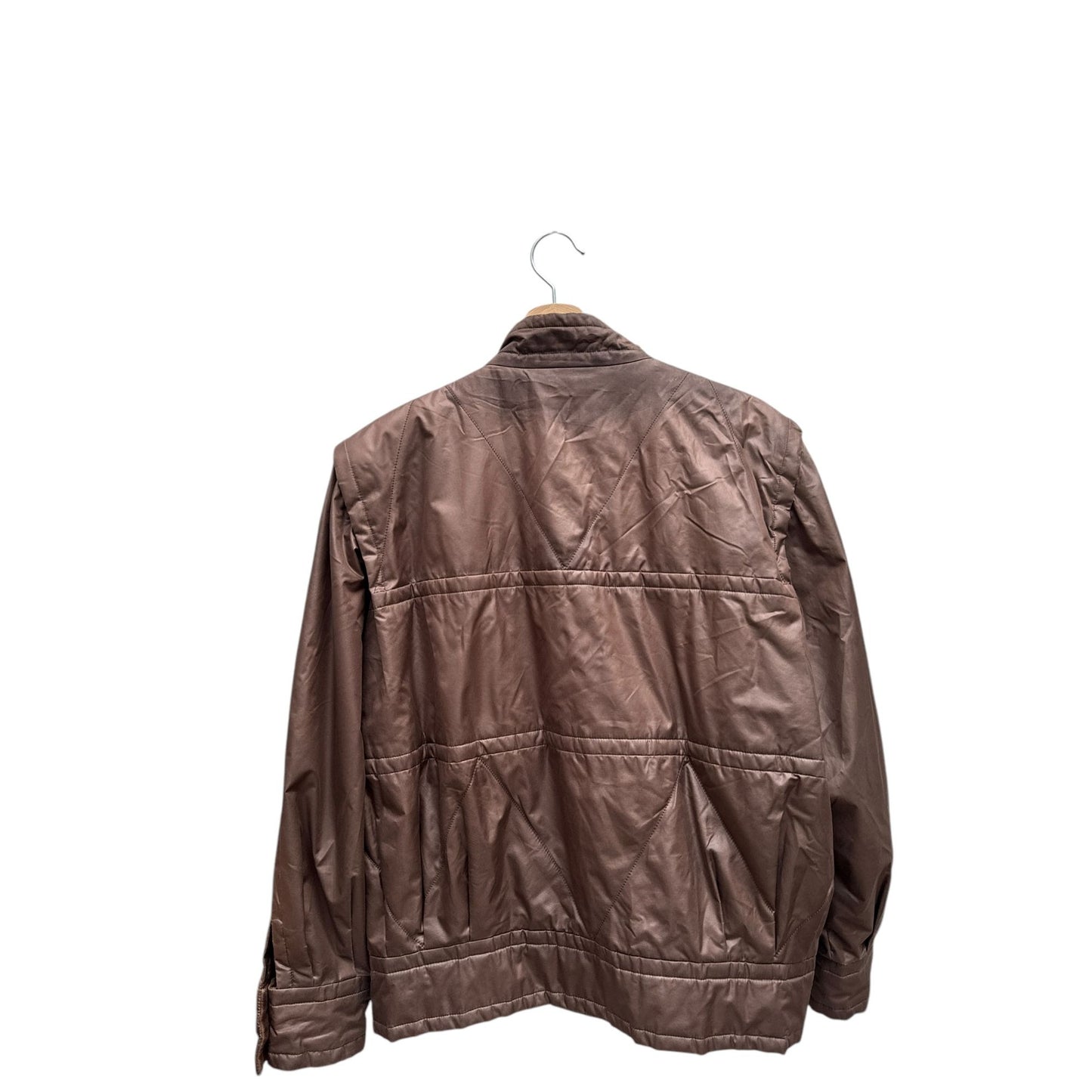 Vintage Brown Nylon Jacket Size L