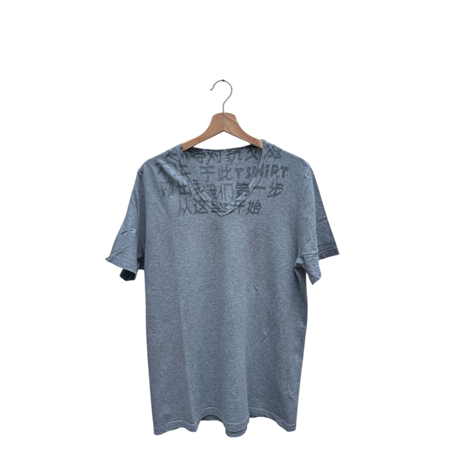 Spring/Summer 2013 Grey Japanese Text T-Shirt 