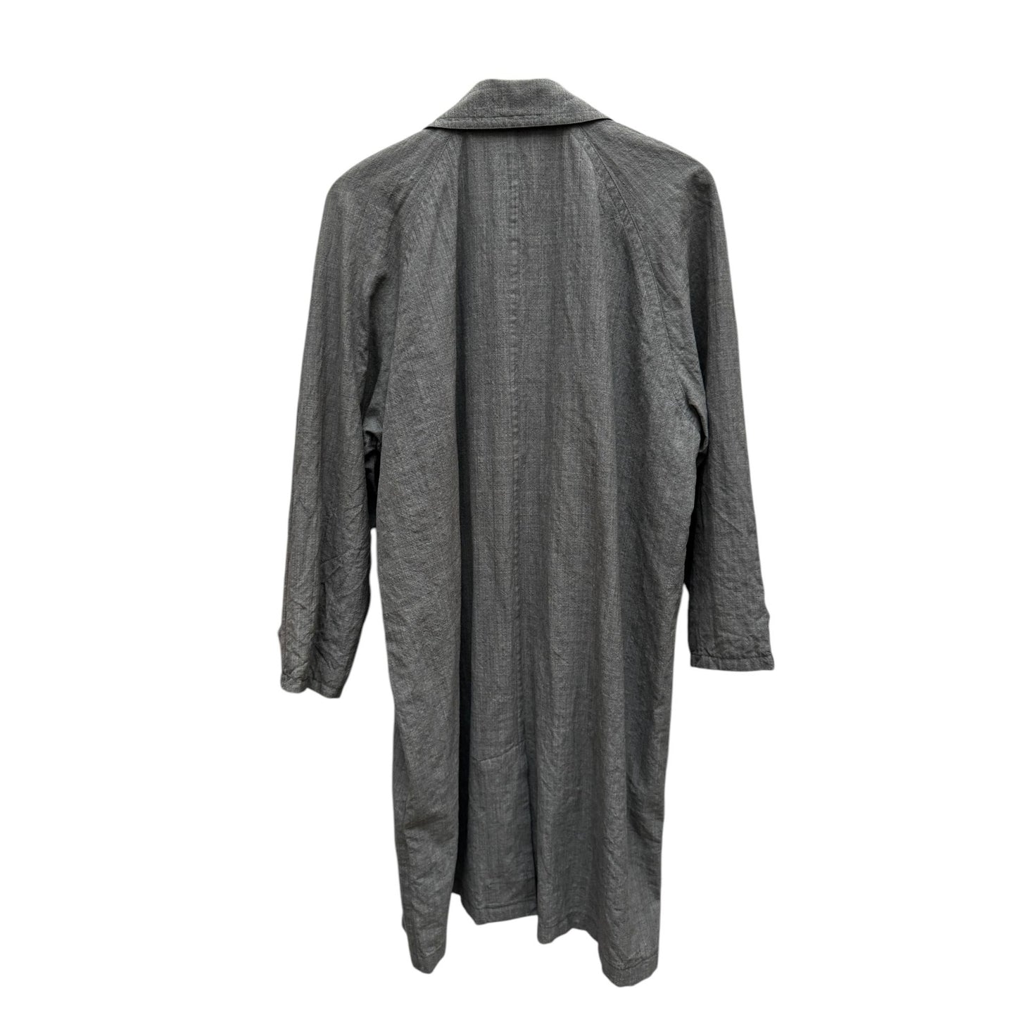 Grey Linen Cotton Coat