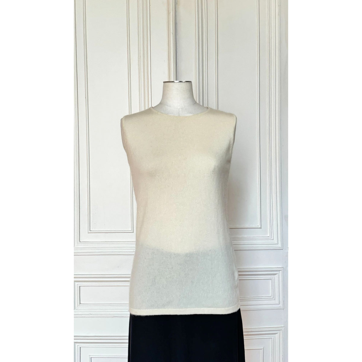 Jean Paul Gaultier Ecru Cashmere Twin Set