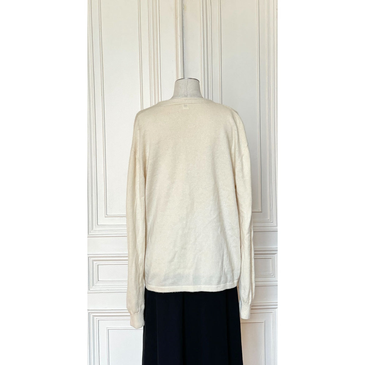Jean Paul Gaultier Ecru Cashmere Twin Set