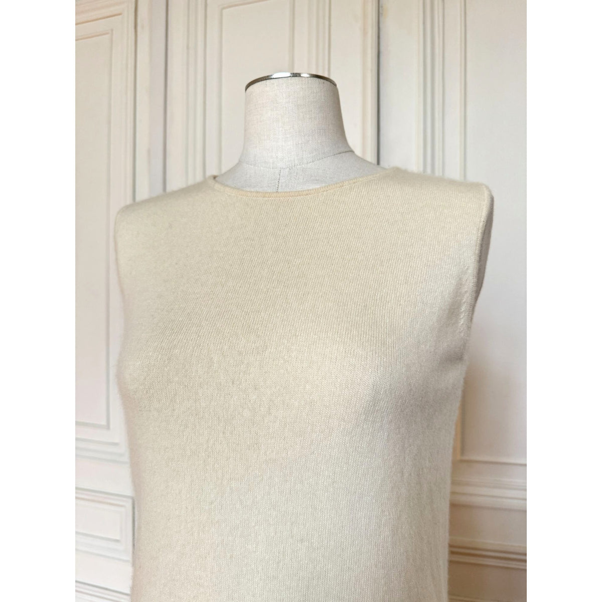 Jean Paul Gaultier Ecru Cashmere Twin Set