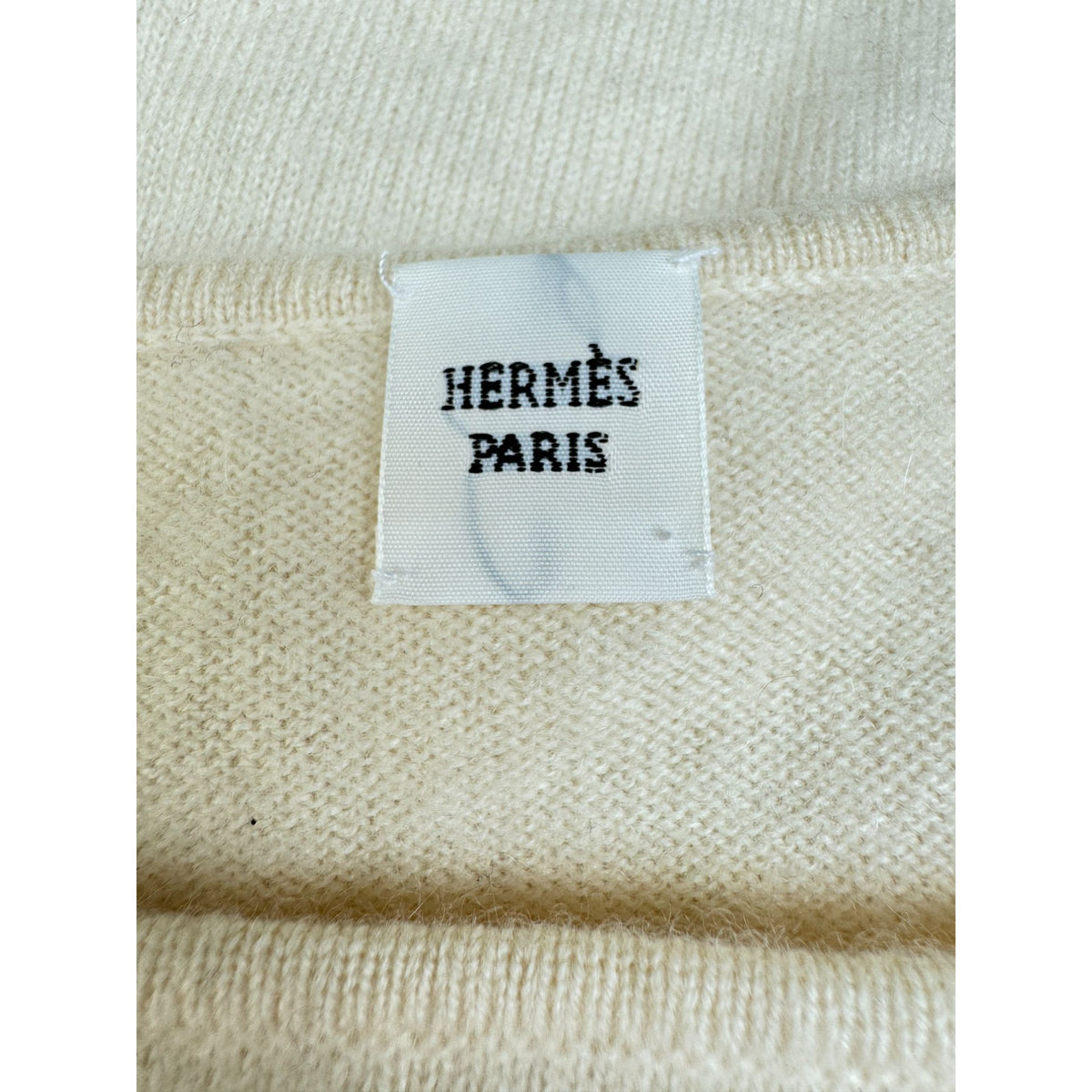 Jean Paul Gaultier Ecru Cashmere Twin Set