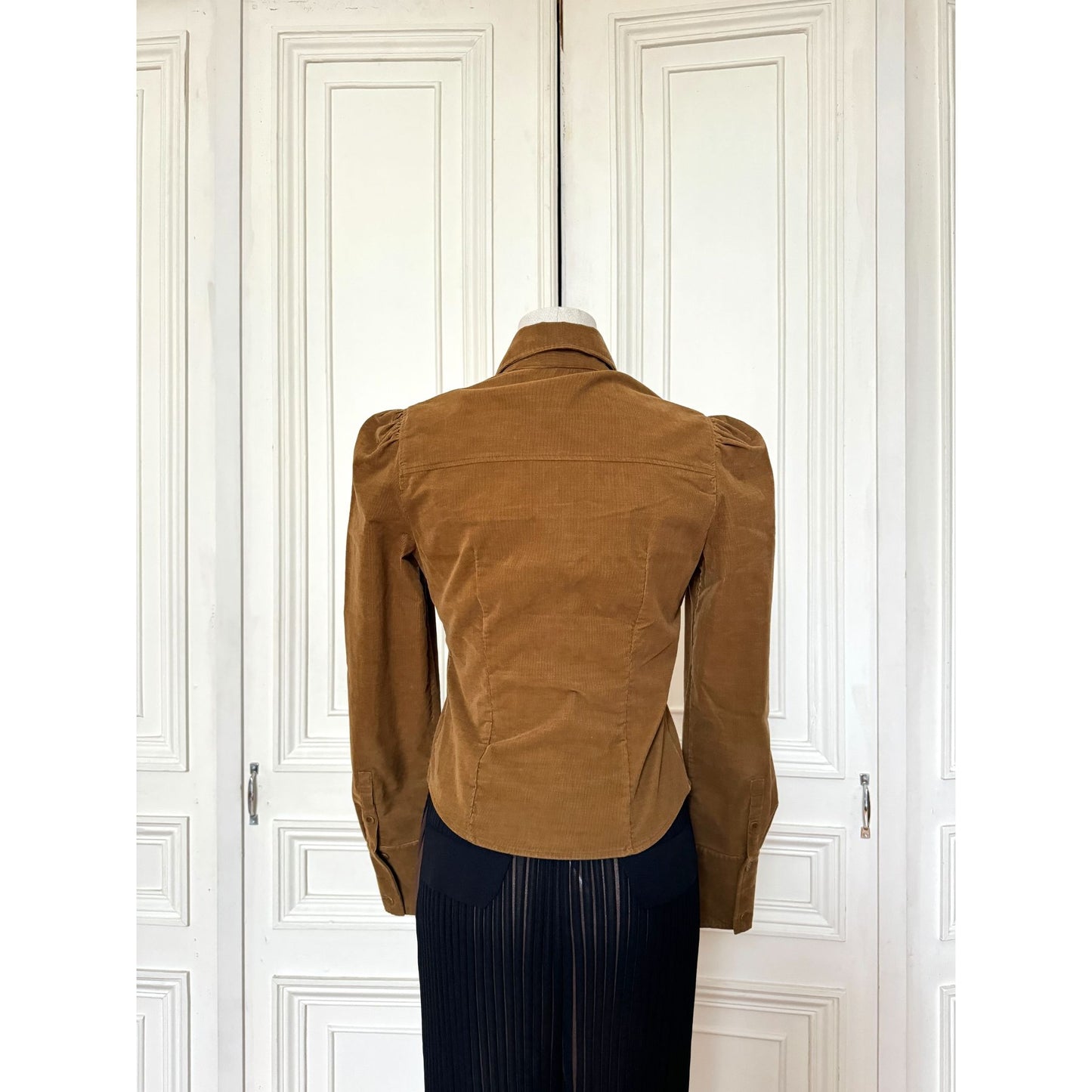 Brown Corduroy Overshirt 