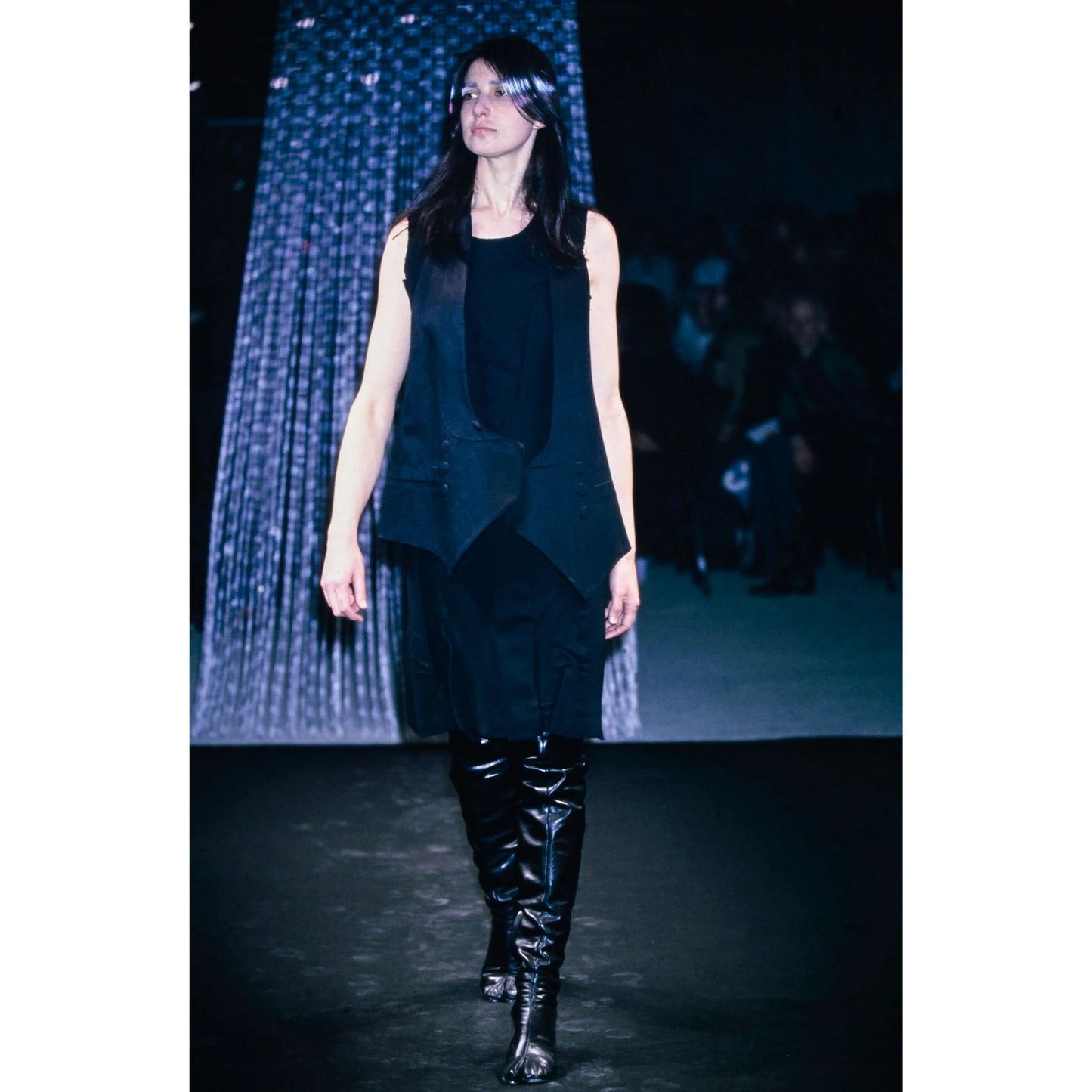 Artisanal Black Dress – Fall 2002 Runway 