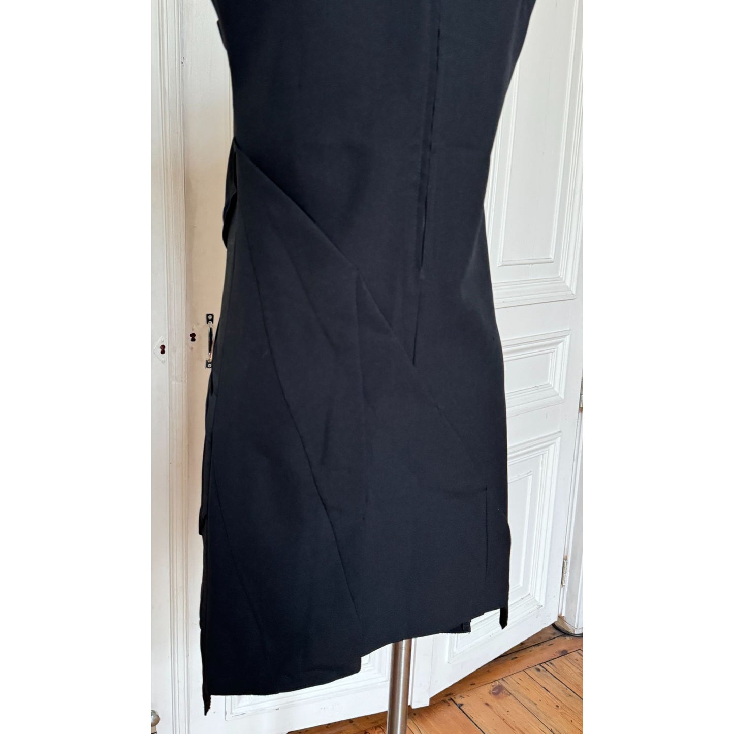 Artisanal Black Dress – Fall 2002 Runway 