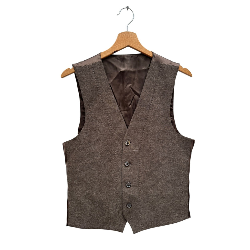 Brown Wool Vest